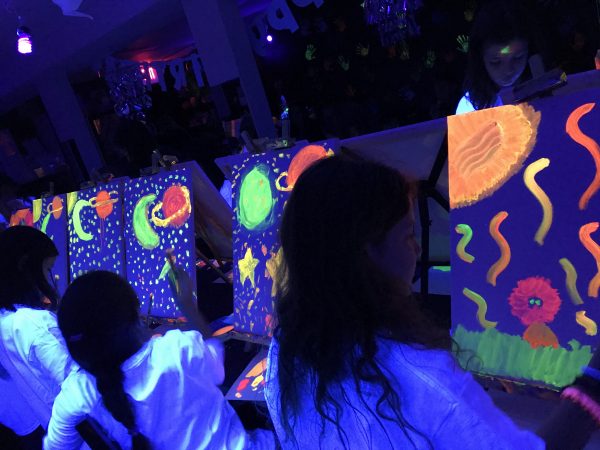 Glow in the Dark painting - The Creative Soul